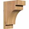 Ekena Millwork Mediterranean Smooth Corbel, Western Red Cedar, 5 1/2"W x 10"D x 14"H COR06X10X14MED00SWR - alternate 1